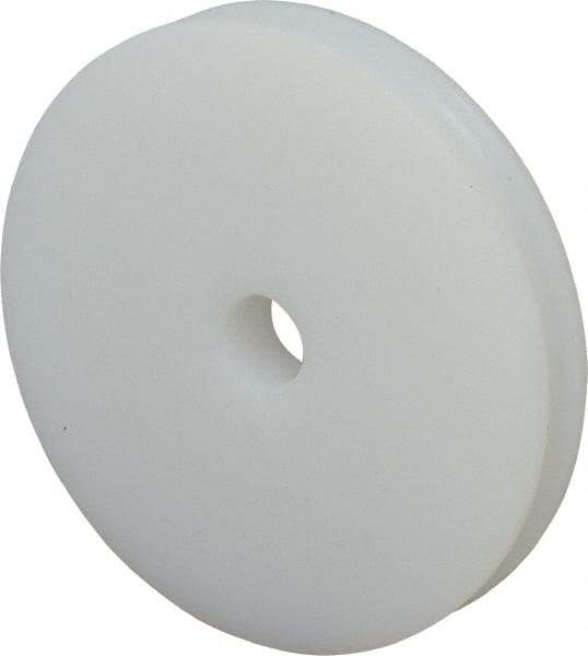 Poly Hi Solidur - 1/2" Bore, 3-1/2" Outside Diam, Finished Bore Round Belt Pulley - 1/2" Wide - Industrial Tool & Supply