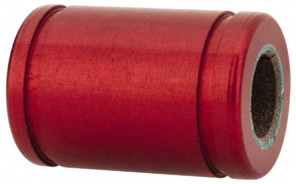 Pacific Bearing - 3/16" ID, 110 Lb Static Load Capacity, Closed Linear Bearing - 0.38" OD - Industrial Tool & Supply