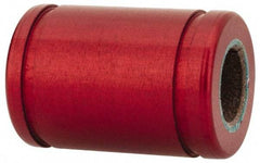 Pacific Bearing - 3/16" ID, 110 Lb Static Load Capacity, Closed Linear Bearing - 0.38" OD - Industrial Tool & Supply