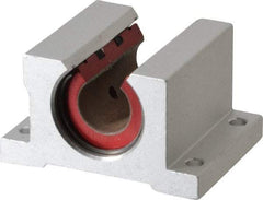 Pacific Bearing - 1/2" ID, 2" OAW x 1.688" OAL x 1-1/4" OAH Open Single Pillow Block - 1-11/16 Inch Overall Length x 1-1/4 Inch Overall Height x 2 Inch Width, - Industrial Tool & Supply