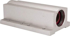 Pacific Bearing - 1/2" ID, 3-1/2" OAL x 1-1/4" OAH Closed Twin Pillow Block - 3-1/2 Inch Overall Length x 1-1/4 Inch Overall Height x 2 Inch Width, - Industrial Tool & Supply
