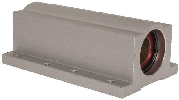 Pacific Bearing - 3/4" ID, 4-1/2" OAL x 1-3/4" OAH Closed Twin Pillow Block - 4-1/2 Inch Overall Length x 1-3/4 Inch Overall Height x 2-3/4 Inch Width, - Industrial Tool & Supply