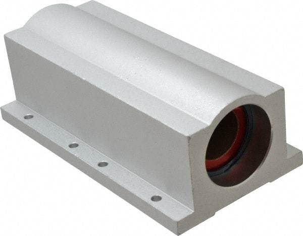 Pacific Bearing - 1-1/2" ID, 9" OAL x 3-1/4" OAH Closed Twin Pillow Block - 9 Inch Overall Length x 3-1/4 Inch Overall Height x 4-3/4 Inch Width, - Industrial Tool & Supply