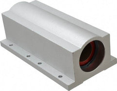 Pacific Bearing - 1-1/2" ID, 9" OAL x 3-1/4" OAH Closed Twin Pillow Block - 9 Inch Overall Length x 3-1/4 Inch Overall Height x 4-3/4 Inch Width, - Industrial Tool & Supply