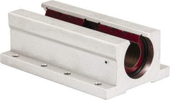 Pacific Bearing - 3/4" ID, 4-1/2" OAL x 1-3/4" OAH Open Twin Pillow Block - 4-1/2 Inch Overall Length x 1-3/4 Inch Overall Height x 2-3/4 Inch Width, - Industrial Tool & Supply