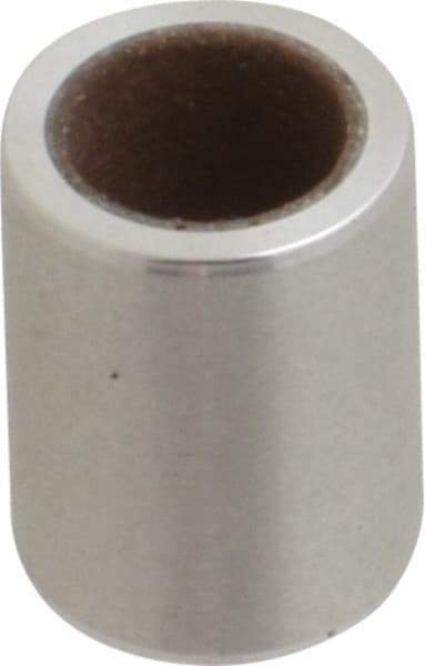 Pacific Bearing - 1/4" Inside x 3/8" Outside Diam, Aluminum Anti-Friction Sleeve Bearing - 1/2" OAL - Industrial Tool & Supply