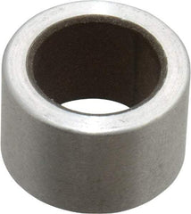 Pacific Bearing - 1/2" Inside x 3/4" Outside Diam, Aluminum Anti-Friction Sleeve Bearing - 1/2" OAL - Industrial Tool & Supply