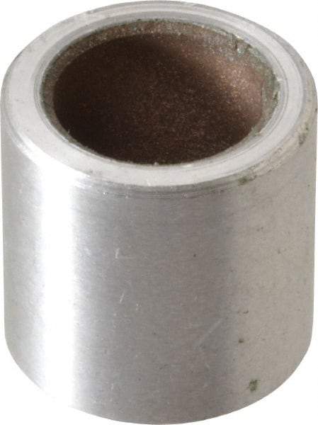 Pacific Bearing - 1/2" Inside x 3/4" Outside Diam, Aluminum Anti-Friction Sleeve Bearing - 1" OAL - Industrial Tool & Supply