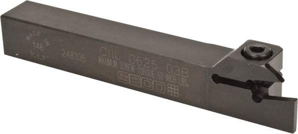 Seco - CIIL, Left Hand Cut, 5/8" Shank Height x 5/8" Shank Width, Indexable Turning Toolholder - 4-1/2" OAL, LC..1603.. Insert Compatibility, Series Multi-Directional Turning (MDT) - Industrial Tool & Supply