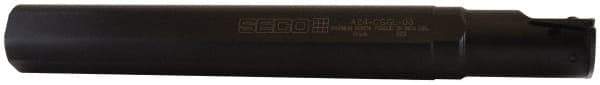 Seco - A..-CGGL, Left Hand, Indexable Grooving Tool Holder - LC..1604.. Insert Compatibility, 12" OAL, Through Coolant - Industrial Tool & Supply