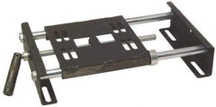 Lovejoy - 13/32" Bolt Steel Rigid Fixed Base Motor Base - Hand Crank Type, 143T, 145T NEMA Frame - Industrial Tool & Supply