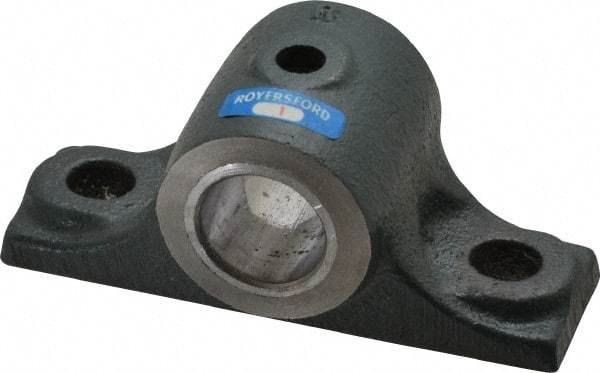 Made in USA - 4-5/8" OALSolid Bearing - Cast Iron - Industrial Tool & Supply