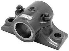 Made in USA - 5-1/4" OALSplit Bearing - Cast Iron - Industrial Tool & Supply