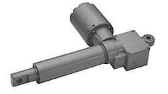 Duff-Norton - 12" Stroke Len, 25% Duty Cycle, 115 Volt, Linear Electromechanical Actuator with Limit Switch - AC Input, 0.58" per Second, 500 Lb Capacity - Industrial Tool & Supply