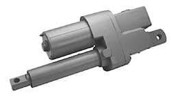 Duff-Norton - 18" Stroke Len, 17% Duty Cycle, 115 Volt, Linear Electromechanical Actuator with Limit Switch - AC Input, 0.83" per Second, 1,500 Lb Capacity - Industrial Tool & Supply