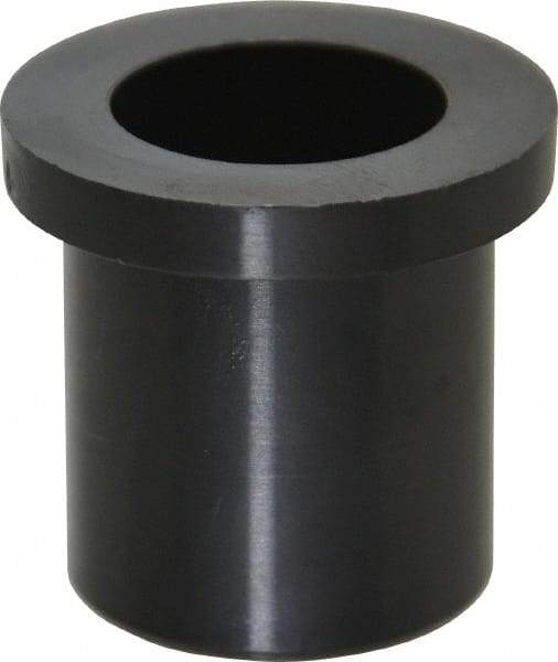 Poly Hi Solidur - 5/8" Inside x 13/16" Outside Diam, Nylon Sleeve Bearing - 1-1/16" Outside Diam, 5/32" Flange Thickness, 1" OAL - Industrial Tool & Supply