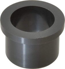 Poly Hi Solidur - 1" Inside x 1-1/4" Outside Diam, Nylon Sleeve Bearing - 1-1/2" Outside Diam, 3/16" Flange Thickness, 1" OAL - Industrial Tool & Supply