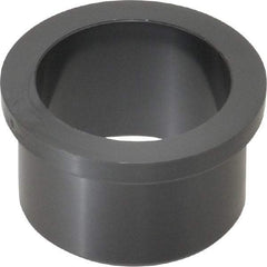Poly Hi Solidur - 1-1/4" Inside x 1-1/2" Outside Diam, Nylon Sleeve Bearing - 1-3/4" Outside Diam, 0.2" Flange Thickness, 1" OAL - Industrial Tool & Supply