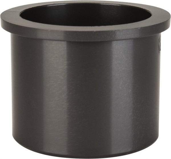 Poly Hi Solidur - 1-1/2" Inside x 1-3/4" Outside Diam, Nylon Sleeve Bearing - 2" Outside Diam, 1/8" Flange Thickness, 1-1/2" OAL - Industrial Tool & Supply