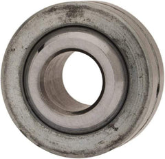 Made in USA - 1/4" Bore Diam, 4,950 Lb Dynamic Capacity, 11/32" Wide, Ball-Joint Spherical Plain Bearing - 21/32" OD - Industrial Tool & Supply