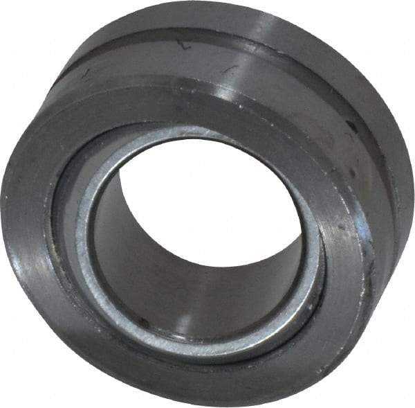 Made in USA - 5/8" Bore Diam, 21,280 Lb Dynamic Capacity, 5/8" Wide, Ball-Joint Spherical Plain Bearing - 1-3/16" OD - Industrial Tool & Supply