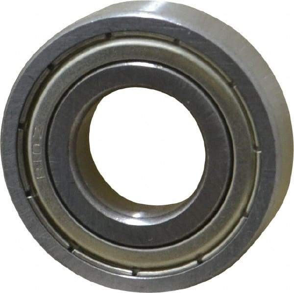 Tritan - 5/8" Bore Diam, 1-3/8" OD, Double Shield Deep Groove Radial Ball Bearing - 11/32" Wide, 1 Row, Round Bore, 734 Lb Static Capacity, 1,347 Lb Dynamic Capacity - Industrial Tool & Supply