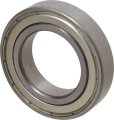 Tritan - 1-1/2" Bore Diam, 2-5/8" OD, Double Shield Deep Groove Radial Ball Bearing - 9/16" Wide, 1 Row, Round Bore, 2,650 Lb Static Capacity, 3,780 Lb Dynamic Capacity - Industrial Tool & Supply