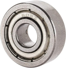 Tritan - 5mm Bore Diam, 14mm OD, Double Shield Deep Groove Radial Ball Bearing - 5mm Wide, 1 Row, Round Bore, 115 Lb Static Capacity, 300 Lb Dynamic Capacity - Industrial Tool & Supply