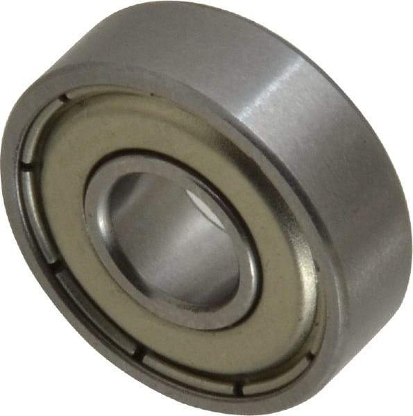 Tritan - 7mm Bore Diam, 19mm OD, Double Shield Deep Groove Radial Ball Bearing - 6mm Wide, 1 Row, Round Bore, 205 Lb Static Capacity, 525 Lb Dynamic Capacity - Industrial Tool & Supply