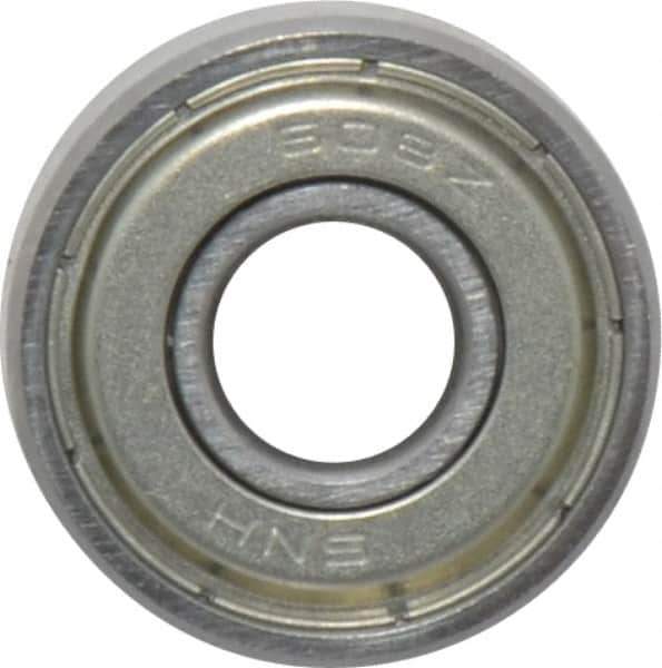 Tritan - 8mm Bore Diam, 22mm OD, Double Shield Deep Groove Radial Ball Bearing - 7mm Wide, 1 Row, Round Bore, 310 Lb Static Capacity, 740 Lb Dynamic Capacity - Industrial Tool & Supply