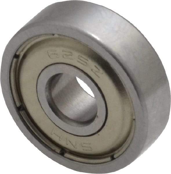 Tritan - 5mm Bore Diam, 16mm OD, Double Shield Deep Groove Radial Ball Bearing - 5mm Wide, 1 Row, Round Bore, 150 Lb Static Capacity, 390 Lb Dynamic Capacity - Industrial Tool & Supply