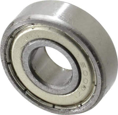 Tritan - 10mm Bore Diam, 26mm OD, Double Shield Deep Groove Radial Ball Bearing - 8mm Wide, 1 Row, Round Bore, 440 Lb Static Capacity, 1,030 Lb Dynamic Capacity - Industrial Tool & Supply