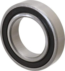 Tritan - 40mm Bore Diam, 68mm OD, Double Seal Deep Groove Radial Ball Bearing - 15mm Wide, 1 Row, Round Bore, 2,590 Lb Static Capacity, 3,750 Lb Dynamic Capacity - Industrial Tool & Supply