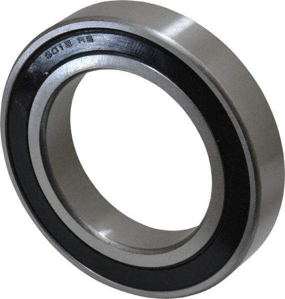 Tritan - 60mm Bore Diam, 95mm OD, Double Seal Deep Groove Radial Ball Bearing - 18mm Wide, 1 Row, Round Bore, 5,200 Lb Static Capacity, 6,600 Lb Dynamic Capacity - Industrial Tool & Supply