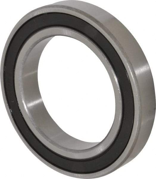 Tritan - 85mm Bore Diam, 130mm OD, Double Seal Deep Groove Radial Ball Bearing - 22mm Wide, 1 Row, Round Bore, 9,700 Lb Static Capacity, 11,100 Lb Dynamic Capacity - Industrial Tool & Supply