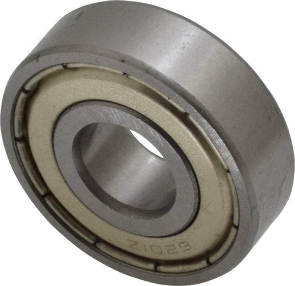 Tritan - 12mm Bore Diam, 32mm OD, Double Shield Deep Groove Radial Ball Bearing - 10mm Wide, 1 Row, Round Bore, 690 Lb Static Capacity, 1,530 Lb Dynamic Capacity - Industrial Tool & Supply