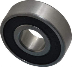 Tritan - 12mm Bore Diam, 32mm OD, Double Seal Deep Groove Radial Ball Bearing - 10mm Wide, 1 Row, Round Bore, 690 Lb Static Capacity, 1,530 Lb Dynamic Capacity - Industrial Tool & Supply