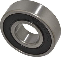 Tritan - 17mm Bore Diam, 40mm OD, Double Seal Deep Groove Radial Ball Bearing - 12mm Wide, 1 Row, Round Bore, 1,080 Lb Static Capacity, 2,150 Lb Dynamic Capacity - Industrial Tool & Supply