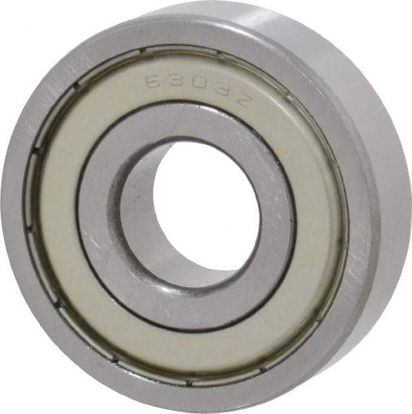 Tritan - 17mm Bore Diam, 47mm OD, Double Shield Deep Groove Radial Ball Bearing - 14mm Wide, 1 Row, Round Bore, 1,470 Lb Static Capacity, 3,060 Lb Dynamic Capacity - Industrial Tool & Supply