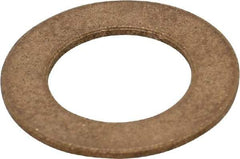 Boston Gear - 0.753" Inside x 1-1/4" Outside Diam, 1/16" Thick, Bronze SAE-841 Thrust Bearing - Industrial Tool & Supply