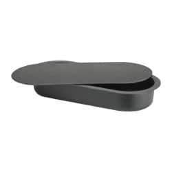 Made in USA - 15" Inside Length x 6" Inside Width, Chain & Belt Drive Guard - 16-1/4" OAL x 7-1/4" Overall Width, 2-1/2" High - Industrial Tool & Supply