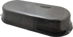 Made in USA - 18" Inside Length x 7" Inside Width, Chain & Belt Drive Guard - 19-1/4" OAL x 8-1/4" Overall Width, 3-1/2" High - Industrial Tool & Supply