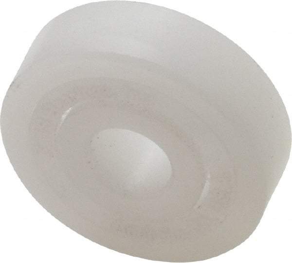 Made in USA - 5mm Bore Diam, 16mm OD, Open Plastic Race Radial Ball Bearing - 5mm Wide, 1 Row, Round Bore, 17 Lb Static Capacity, 26 Lb Dynamic Capacity - Industrial Tool & Supply