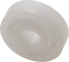 Made in USA - 5mm Bore Diam, 16mm OD, Open Plastic Race Radial Ball Bearing - 5mm Wide, 1 Row, Round Bore, 17 Lb Static Capacity, 26 Lb Dynamic Capacity - Industrial Tool & Supply