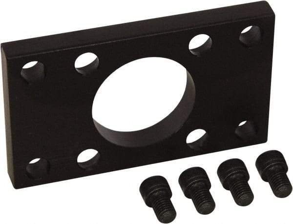 Mead - Air Cylinder Flange Mount - For 1-1/2" Air Cylinders, Use with HD Series Air Cylinders - Industrial Tool & Supply
