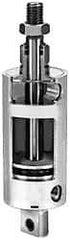 ARO/Ingersoll-Rand - 1-1/2" Stroke x 2-1/2" Bore Double Acting Air Cylinder - 3/8 Port, 3/4-10 Rod Thread - Industrial Tool & Supply