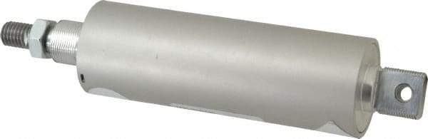 ARO/Ingersoll-Rand - 4" Stroke x 2" Bore Double Acting Air Cylinder - 1/4 Port, 5/8-11 Rod Thread - Industrial Tool & Supply