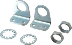 ARO/Ingersoll-Rand - Air Cylinder Mount - For 3/4 & 1-1/8" Air Cylinders, Use with ARO/Ingersoll Rand Micro-Air Cylinders - Industrial Tool & Supply