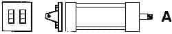 ARO/Ingersoll-Rand - Air Cylinder MP2 Clevis Rear Mount Kit - For 4" Air Cylinders, Use with Provenair Series - Industrial Tool & Supply