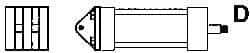 ARO/Ingersoll-Rand - Air Cylinder MP1 Fixed Clevis Mount Kit - For 3-1/4" Air Cylinders, Use with Provenair Series - Industrial Tool & Supply